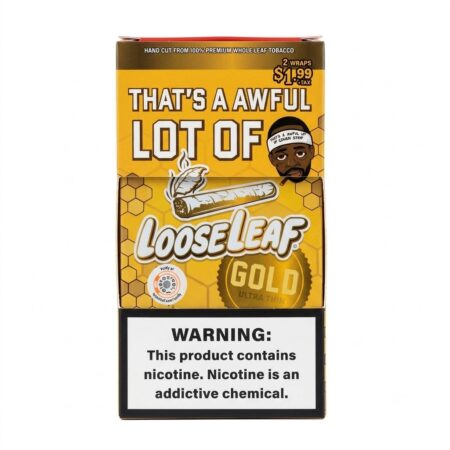Loose Leaf - Gold - $1.99 - 20Ct