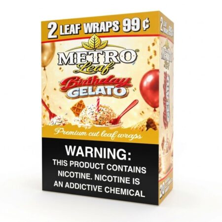 Metro Leaf - Birthday Gelato - 99C - 2Pk - 20Ct