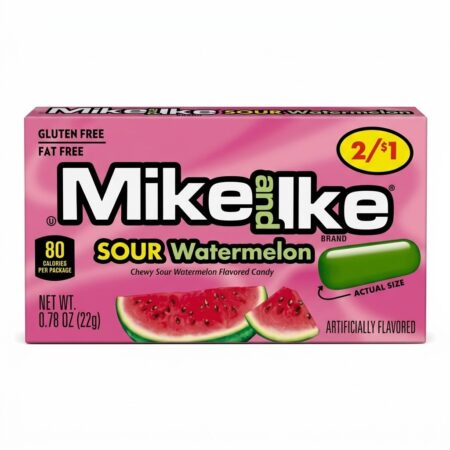Mike & Ike - Sour Watermelon - 2 For $1 - 24ct