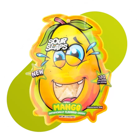 Sour Slaps Gummie - Mango - Single