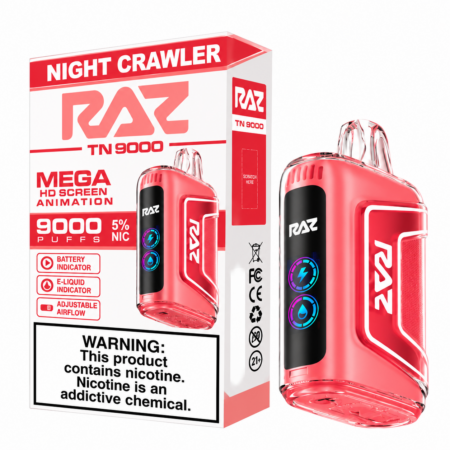 Raz TN9000 - Night Crawler - 5pk