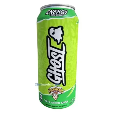Ghost Sour Green Apple 16 OZ (12 Ct)