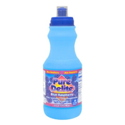Pure Delite - Blue Raspberry - 16oz ( 24ct )