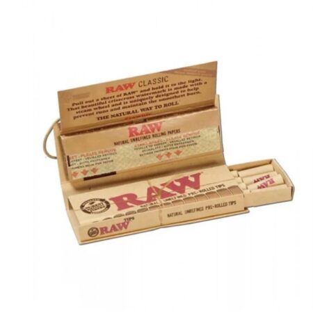 Raw Cannaisseur - 1 1/4 - With Tips - 24Ct