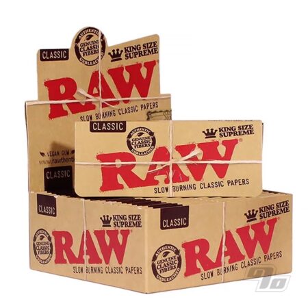 Raw King Supreme Paper - 24Ct