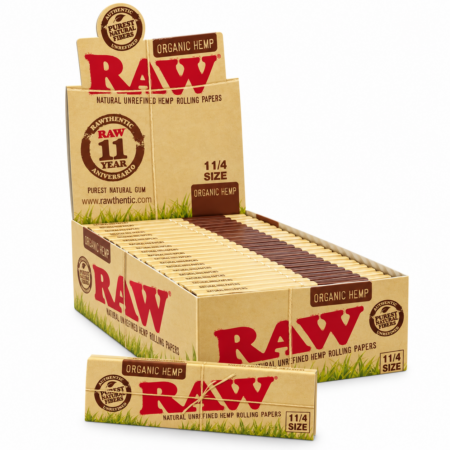 Raw Organic Hemp - 1.25 - 50Ct
