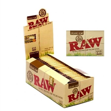 Raw Organic Hemp - 1.5 - 25Ct