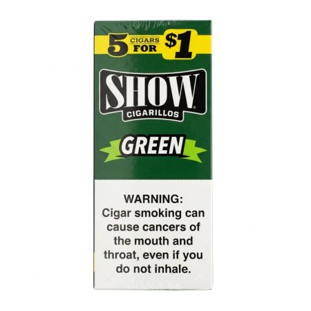 Show - Green - 5 For $1 - 15Ct