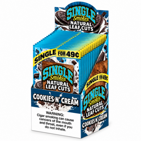 Single Smokes - Cookies N' Cream- For 49c - 50Ct