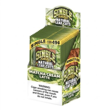 Single Smokes - Matcha Cream Latte - For 49c - 50Ct
