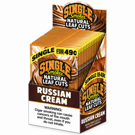 Single Smokes - Russian Cream - For 49c - 50Ct