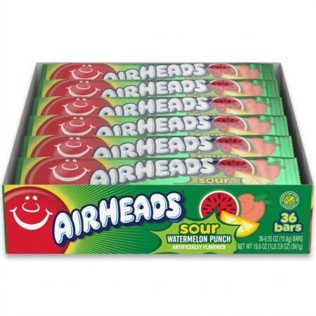 Airheads - Sour Watermelon Punch - 36ct