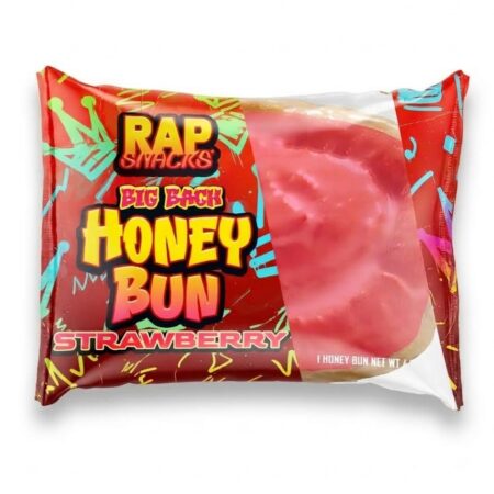 Honey Bun - Strawberry - 12ct ( Rap Snacks Jumbo )