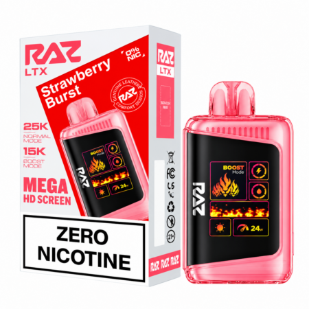 Raz LTX - Strawberry Brust - 25k - 5ct