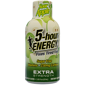 5hr Energy Extra - Sour Apple - 12ct