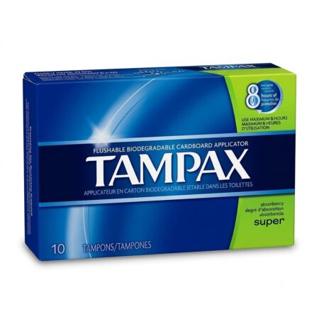 Tampax Super - 10 Tampons - 12ct
