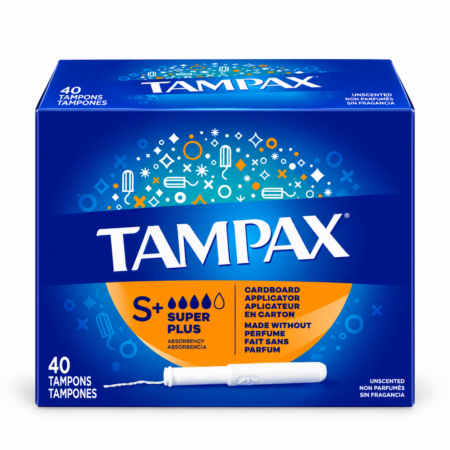 Tampax Super Plus - 10 Tampons - 12ct