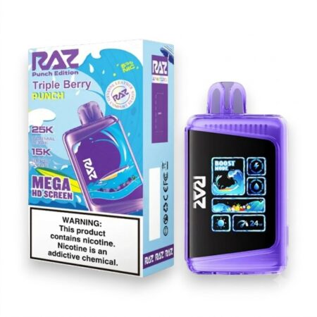 Raz LTX - Triple Berry Punch - 25k - 5ct