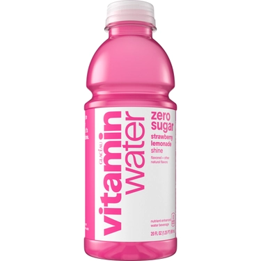 Vitamin Water - Zero Suger - Strawberry Lemonade Shine - 20oz ( 12ct )