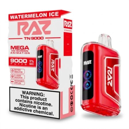 Raz TN9000 - Watermelon Ice - 5pk