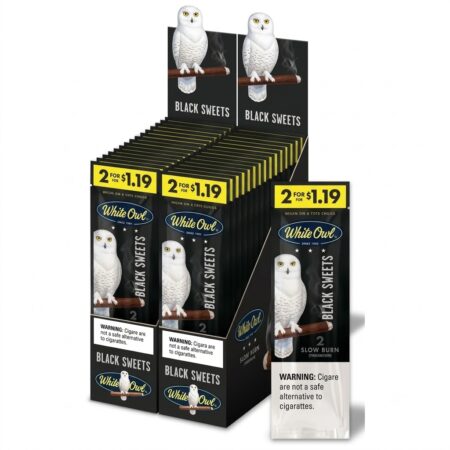 White Owl - Black Sweet - 2 For $1.19 - 30Ct