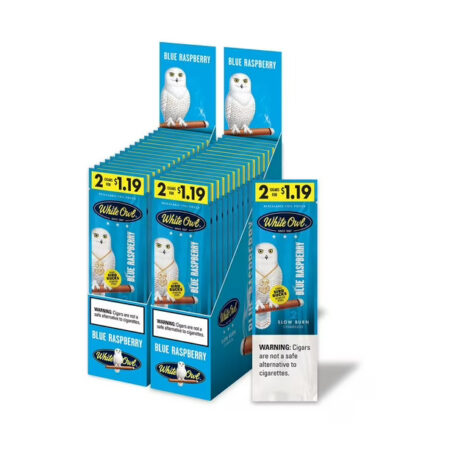 White Owl - Blue Raspberry - 2 For $1.19 - 30Ct