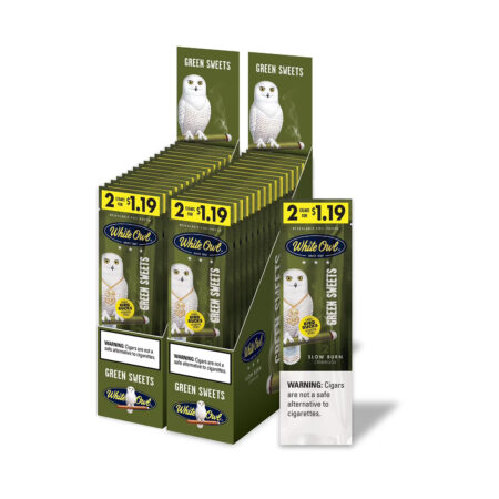 White Owl - Green Sweet - 2 For $1.19 - 30Ct