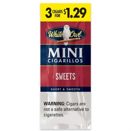 White Owl Mini - Sweet - 3 For $1.29 - 15Ct