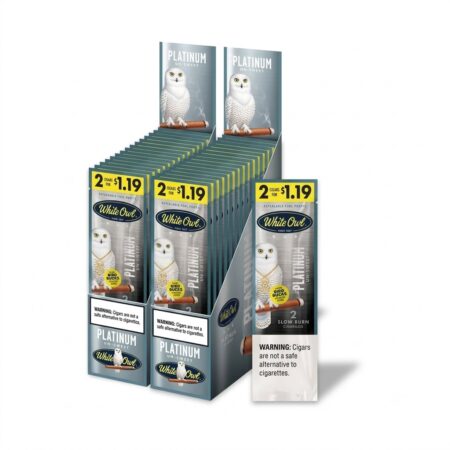 White Owl - Platinium - 2 For $1.19 - 30Ct