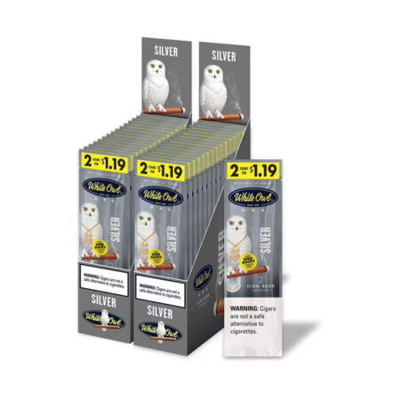 White Owl - Silver - 2 For $1.19 - 30Ct