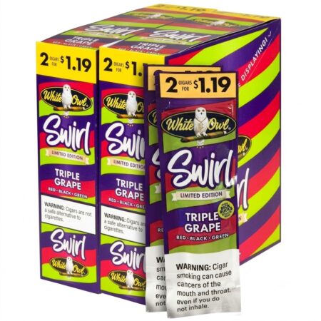 White Owl - Triple Grape - 2 For $1.19 - 30Ct