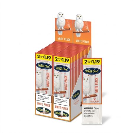 White Owl - White Peach - 2 For $1.19 - 30Ct