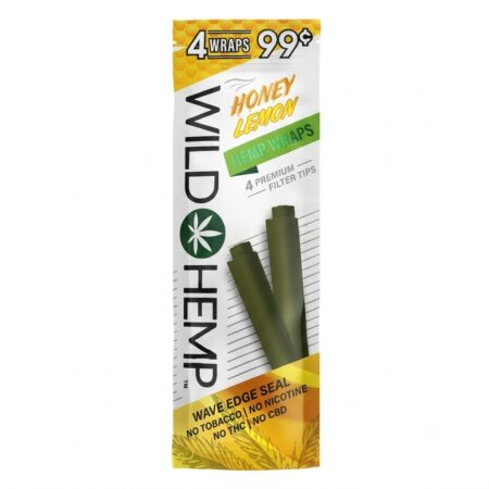 Wild Hemp - Honey Lemon - 4 For 99C - 20Ct