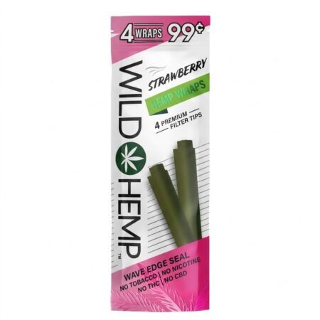 Wild Hemp - Strawberry - 4 For 99C - 20Ct