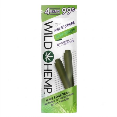 Wild Hemp - White Grape - 4 For 99C - 20Ct