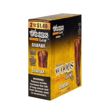 Woods Leaf - Banana - 2 For $1.49 - 15Ct