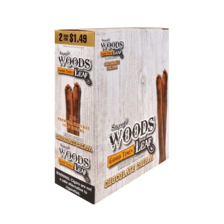 Woods Leaf - Chocolate Cream - 2 For $1.49 - 15Ct