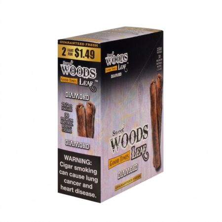Woods Leaf - Diamond - 2 For $1.49 - 15Ct