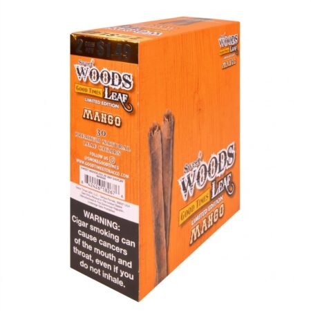 Woods Leaf - Mango - 2 For $1.49 - 15Ct