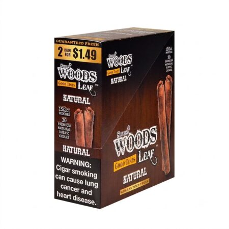 Woods Leaf - Natural - 2 For $1.49 - 15Ct