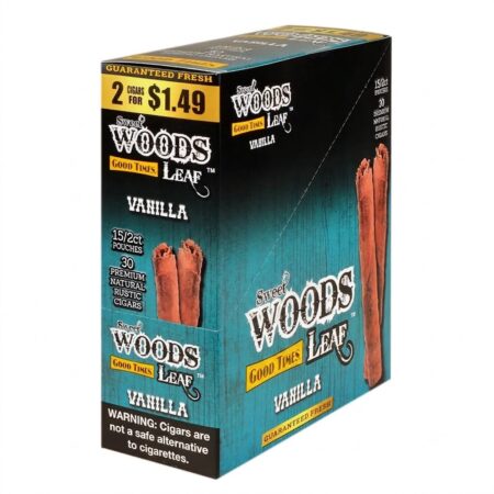 Woods Leaf - Vanila - 2 For $1.49 - 15Ct