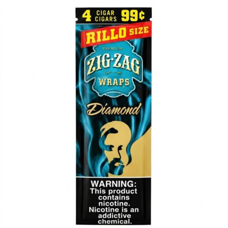 Zig Zag Wraps - Diamond - 4 For 99C - 15Ct
