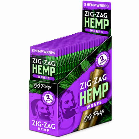 Zig Zag Hemp Wraps - OG Purp - 25Ct