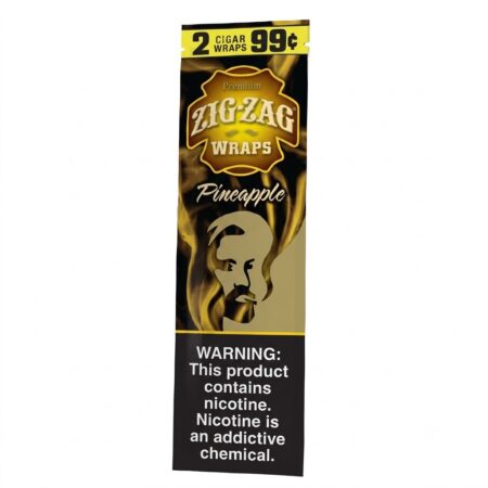 Zig Zag Wraps - Pineapple - 2 For 99C - 25Ct
