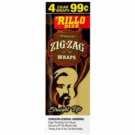Zig Zag Wraps - Straight Up - 4 For 99C - 15Ct