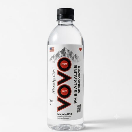 VOVO Alkline Water - 1 Liter - 12ct