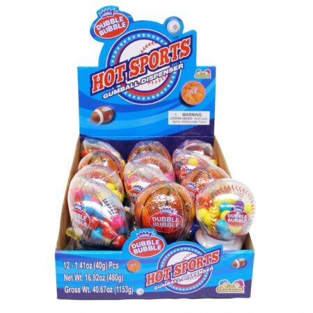 Kidsmania - Hot Sports gumball - 12ct