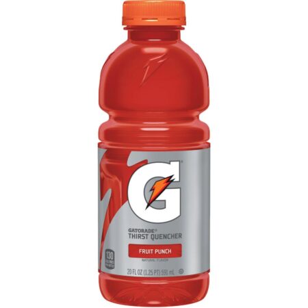 Gatorade Fruit Punch 20 OZ (24 Ct)