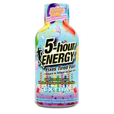 5hr Energy Extra - Birthday Cake - 12ct