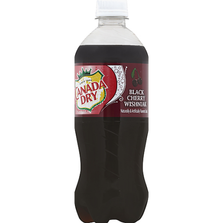 Canada Dry Black Cherry 20 OZ (24 Ct)